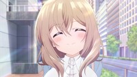 TVアニメ「うちの会社の小さい先輩の話」ティザーPVより。 (c)斎創・竹書房／「うちの会社の小さい先輩の話」製作委員会