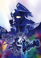 「グリッドマン ユニバース」パンフレットの表紙。