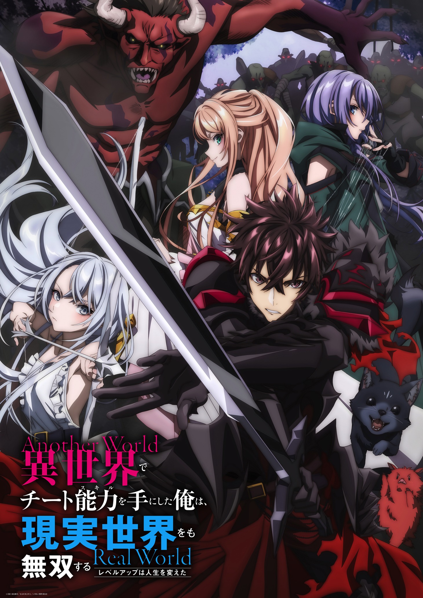 TVアニメ「異世界でチート能力を手にした俺は、現実世界をも無双する～レベルアップは人生を変えた～」異世界ビジュアル