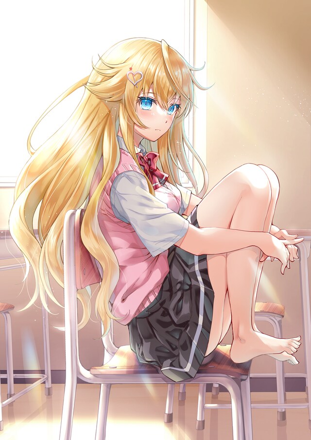 「一生働きたくない俺が、クラスメイトの大人気アイドルに懐かれたら」キービジュアル