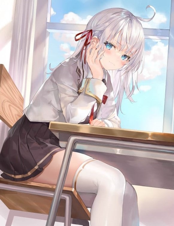 「時々ボソッとロシア語でデレる隣のアーリャさん」イラスト