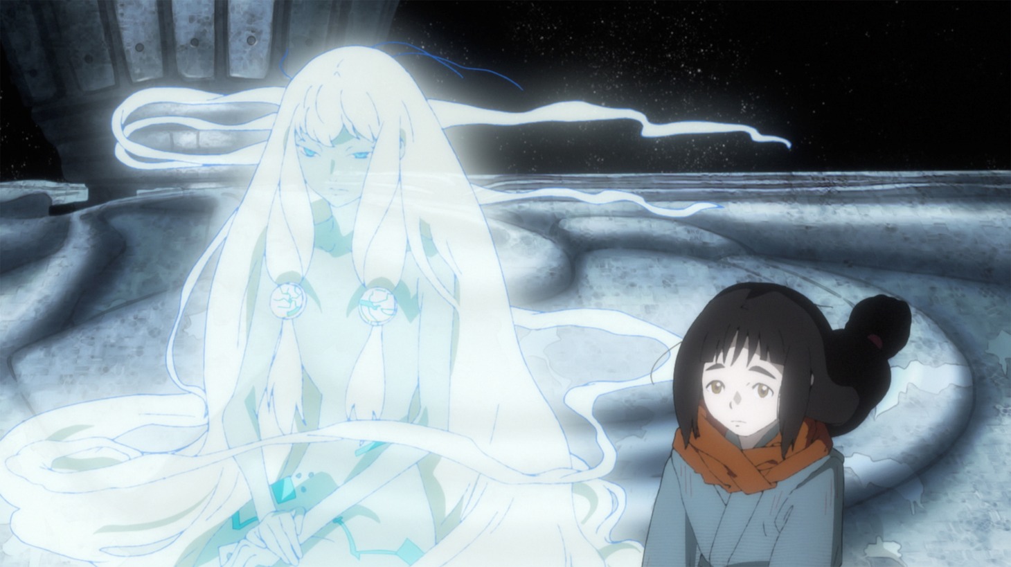 WOWOWオリジナルアニメ「火狩りの王」の先行カット。