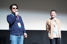 左から渡辺信一郎監督、森田修平監督。