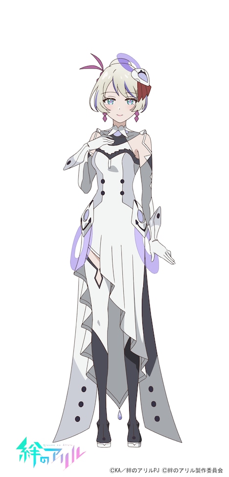 オーリス（CV：田澤茉純）ミラクたちが通うADENアカデミーの学園長。世界初のAIの学園長であり、生徒達を的確に導く存在である。