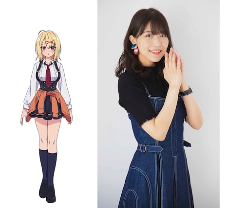 左から浅宮七瀬、大西沙織。