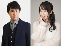 左から杉田智和、水樹奈々。
