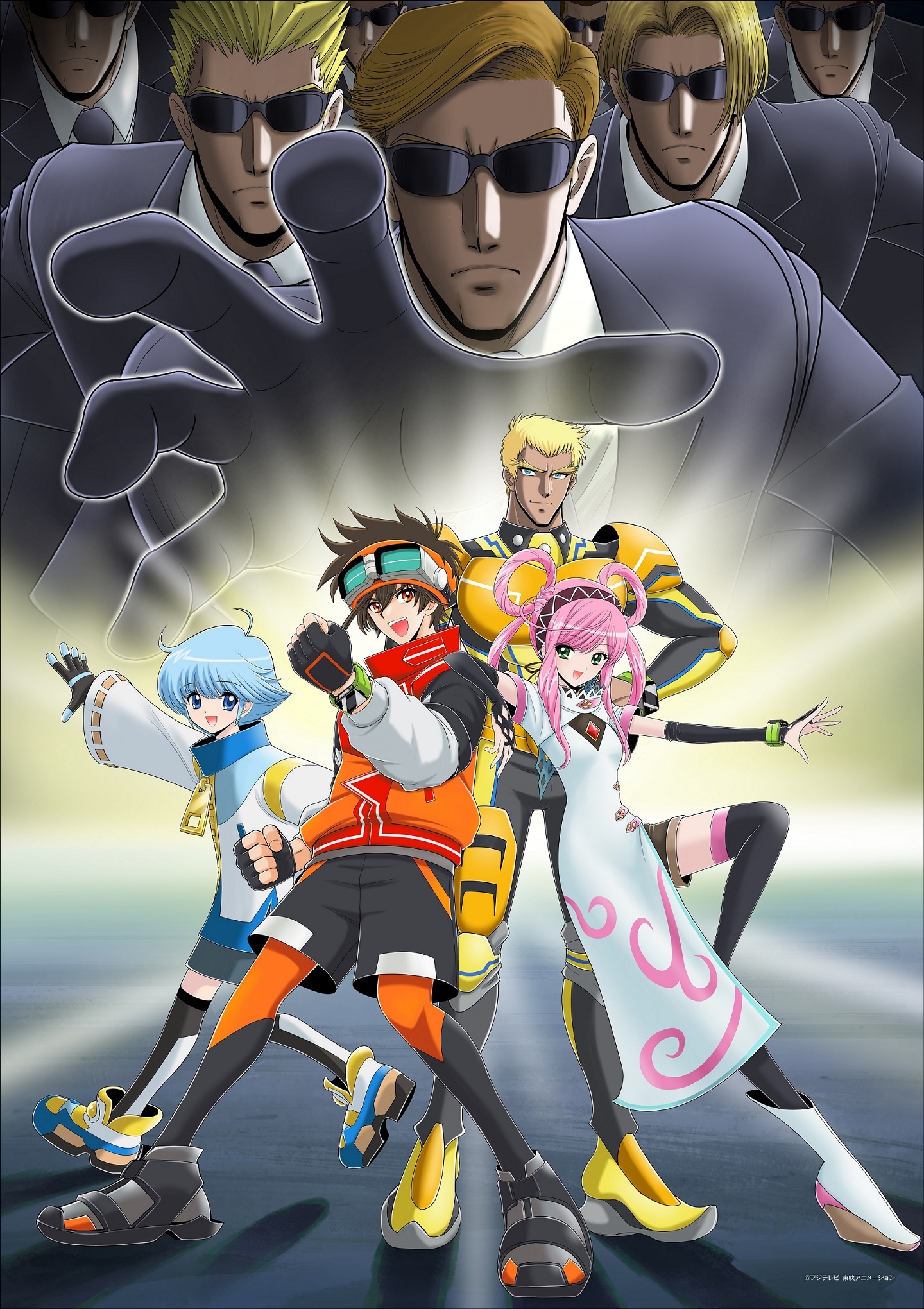 岡野剛の描き下ろしビジュアル。