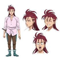 ドニー（CV：戸谷菊之介）。大道芸一座の団員として、魔力を使った芸を披露しながら旅をしていた少年。かつて聖騎士を目指したものの、力及ばず夢破れた。少し斜に構えた性格だったが、パーシバルの真っ直ぐで熱い勇気に触れ、感化されていく。