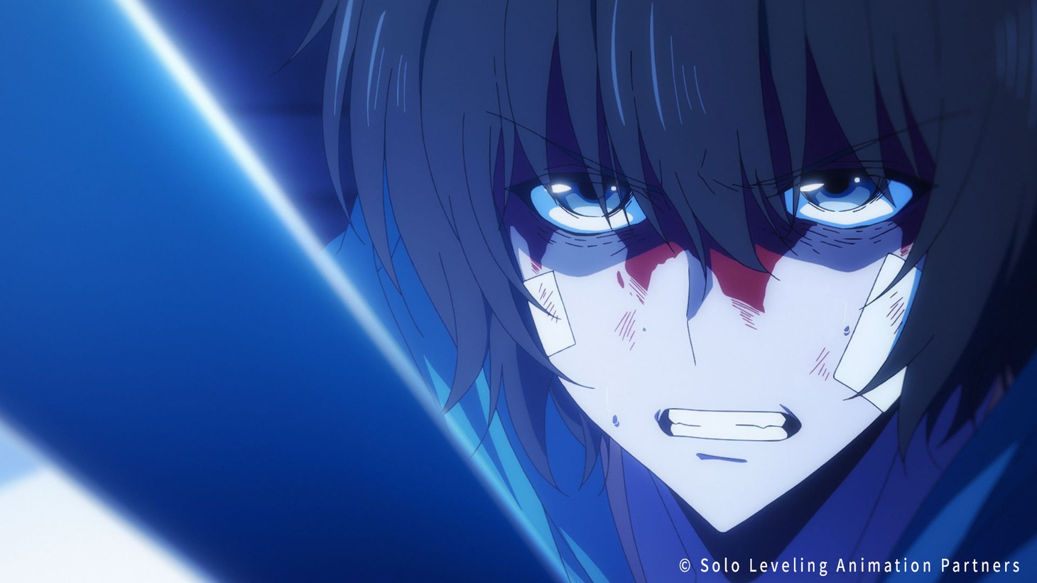 アニメ「俺だけレベルアップな件」ティザーPVより。 (c)Solo Leveling Animation Partners