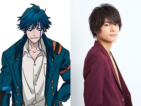 真打津軽（CV：八代拓）
半人半鬼の青年で鴉夜の助手。“鬼殺し”として見世物小屋で働いていた。飄々とした性格で、鴉夜を師匠と呼び、時折二人で軽快な会話を繰り広げる。“鬼”の特性を持っているので戦闘能力が非常に高い。完全に鬼になってしまわないように、”不死”である鴉夜の唾液を定期的に摂取することで、進行を食い止めている。