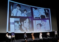 先行上映会の様子。