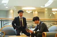 ドラマ「ドラフトキング」第5話の場面写真。