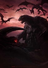 アニメ「GAMERA -Rebirth-」キ－ビジュアル（ロゴなし）