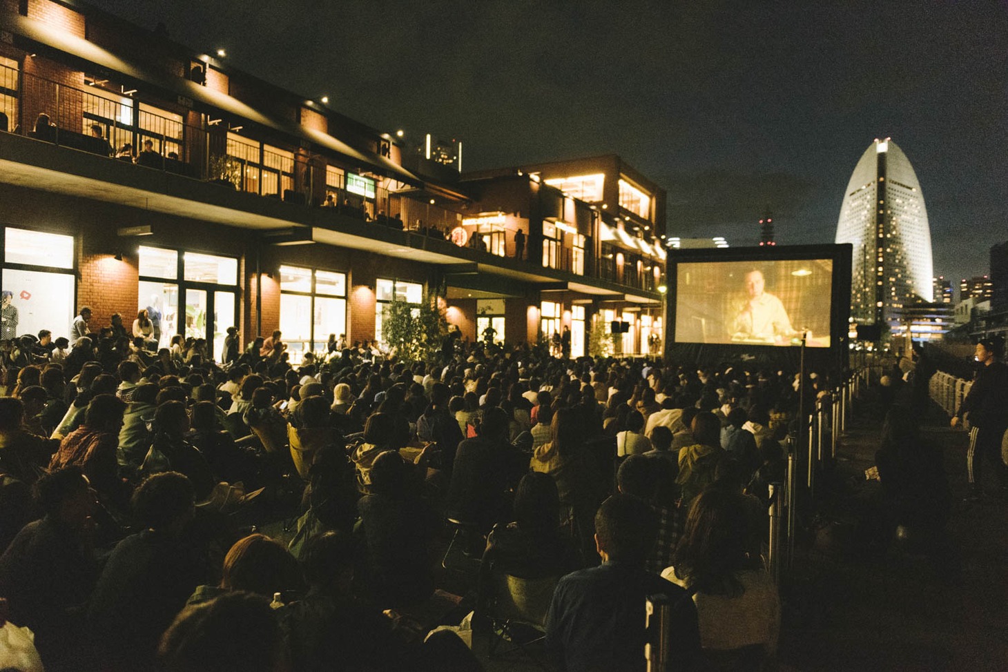 「SEASIDE CINEMA」過去開催の様子。