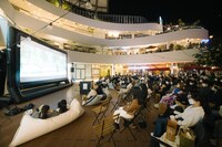 「SEASIDE CINEMA」過去開催の様子。