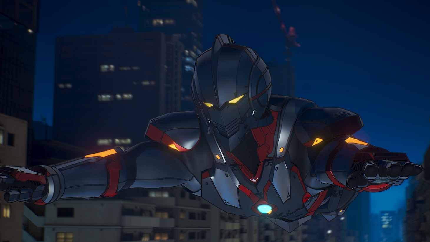 アニメ「ULTRAMAN」FINALシーズンの新たな場面カット。