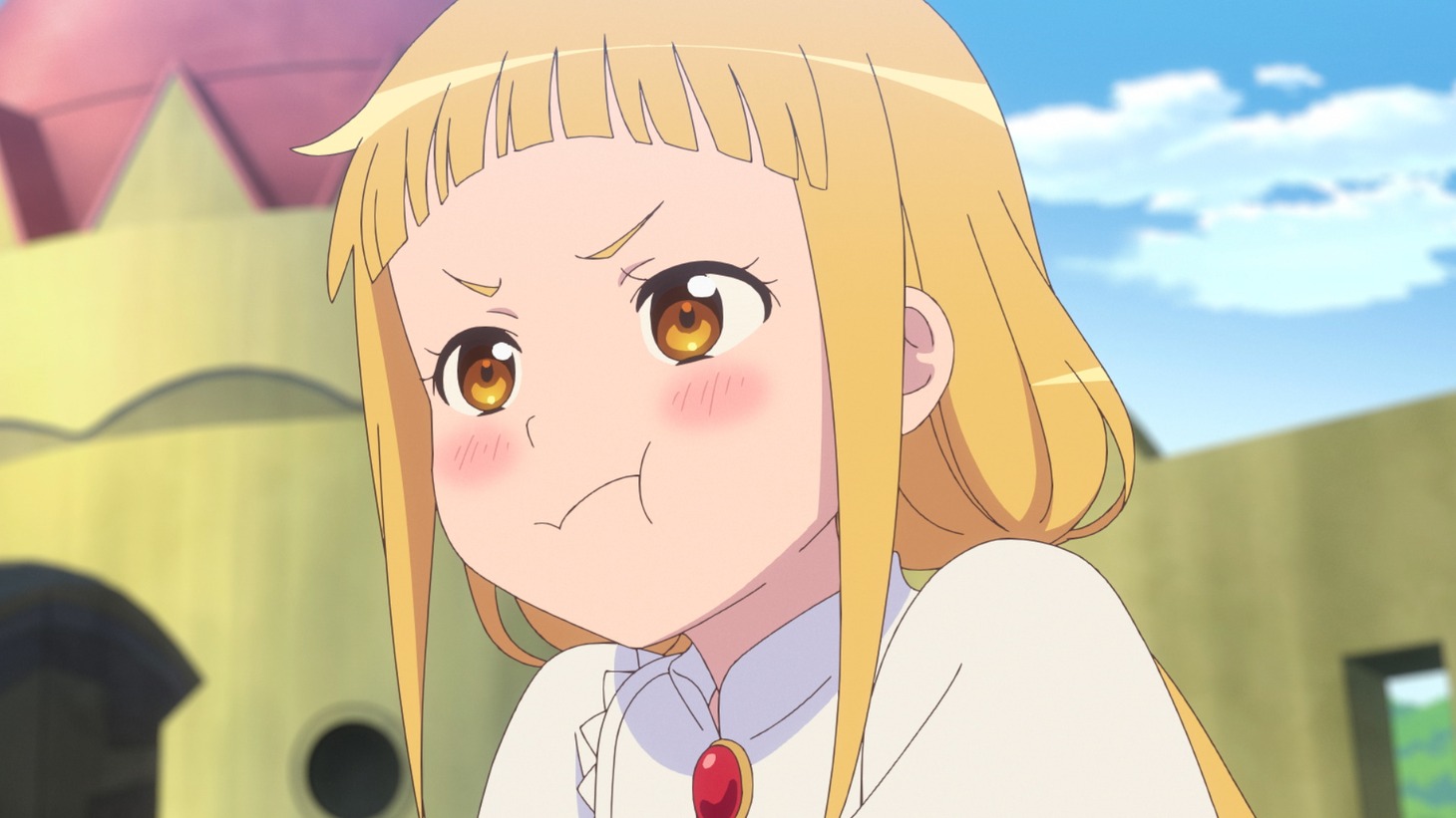 劇場アニメ「らくだい魔女 フウカと闇の魔女」の新規場面カット。