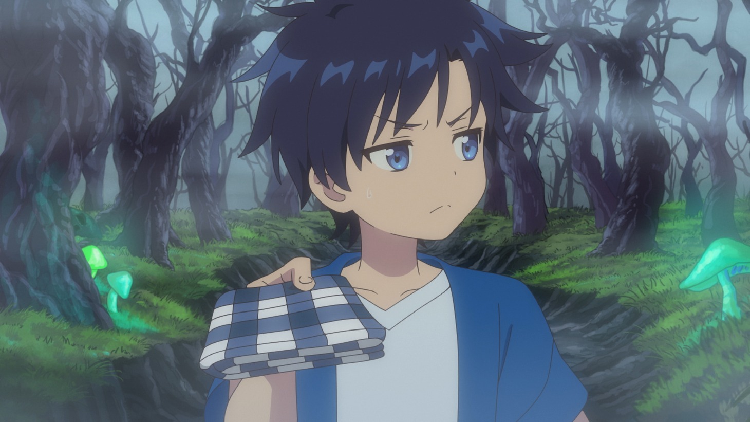 劇場アニメ「らくだい魔女 フウカと闇の魔女」の新規場面カット。