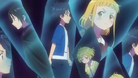 劇場アニメ「らくだい魔女 フウカと闇の魔女」の新規場面カット。