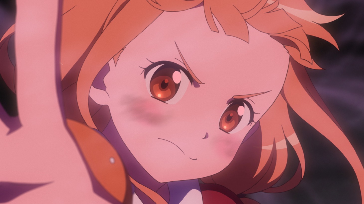 劇場アニメ「らくだい魔女 フウカと闇の魔女」の新規場面カット。