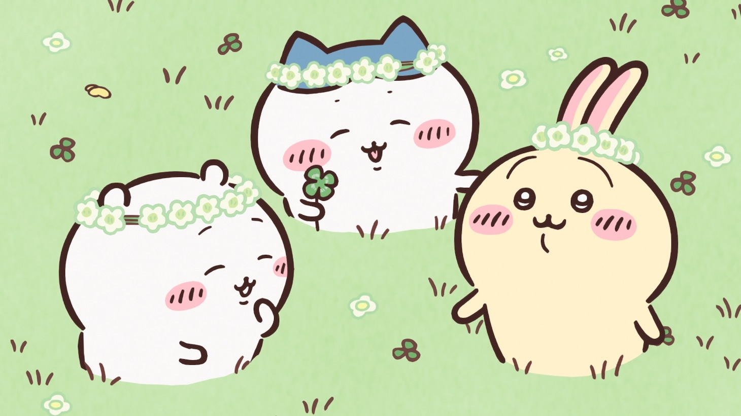 「ちいかわ占い」の新アニメより。