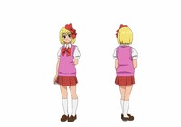 菫風乃（CV：上田麗奈）。「鬼島連合」の幹部No.5で、強盗・傷害・放火と数々の罪を犯してきたと言われている。雷乃とはきょうだい。(c)中村勇志（秋田書店）／六道の悪女たち製作委員会