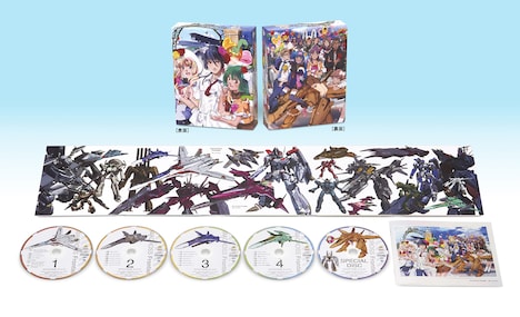 「マクロス F Blu-ray Box」展開図