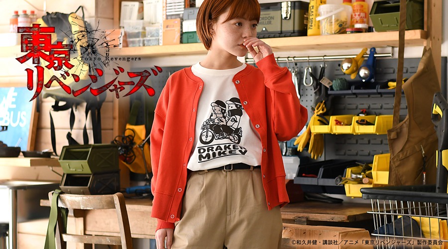 「ビッグTシャツ（マイキーとドラケン）」