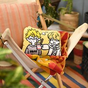 「ダイカットクッション（武道と千冬）」