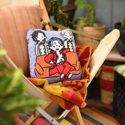 「ダイカットクッション（ブラックドラゴン）」