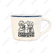 「ホーロー風マグカップ（武道と千冬）」