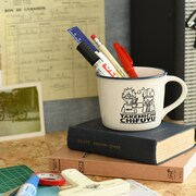 「ホーロー風マグカップ（武道と千冬）」