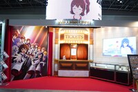 「アイドルマスター」ブースの様子。