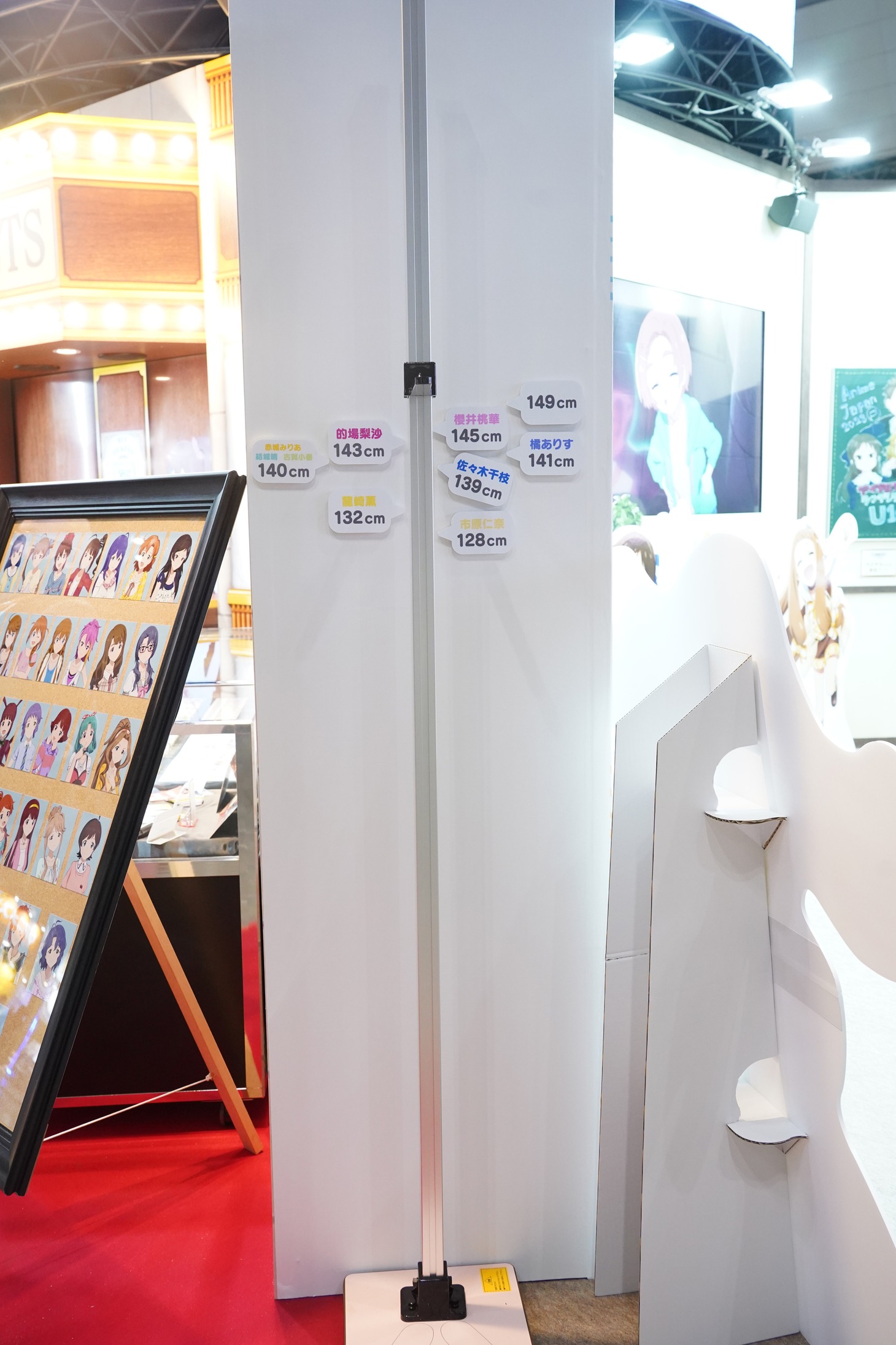 「アイドルマスター」ブースの様子。