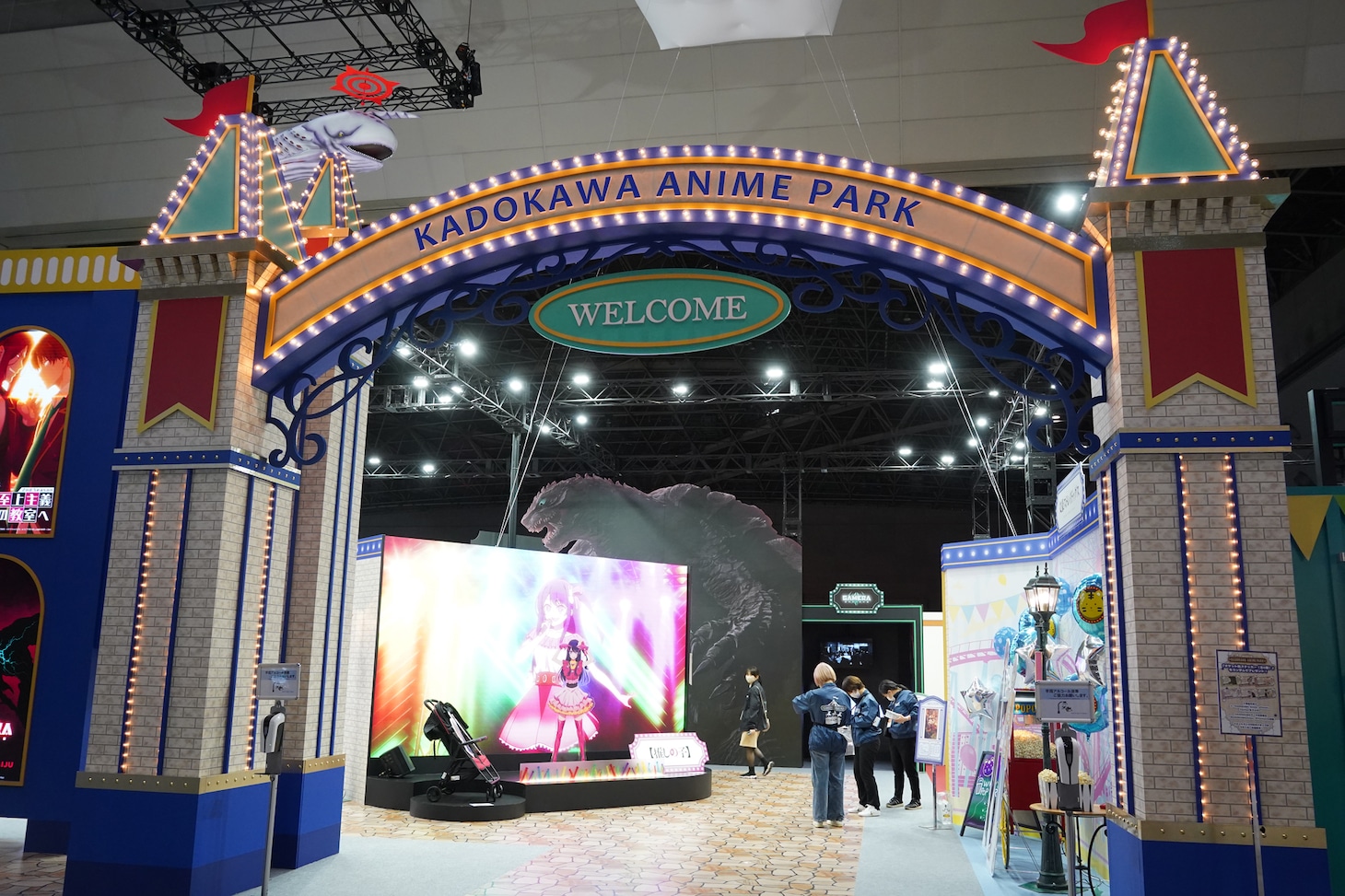 KADOKAWAブースの様子。