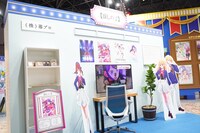 KADOKAWAブースの様子。