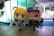 Fate/Grand Orderブースの様子。