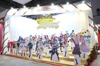 バンダイナムコグループブースの様子。