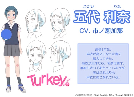五代利奈(CV:市ノ瀬加那)