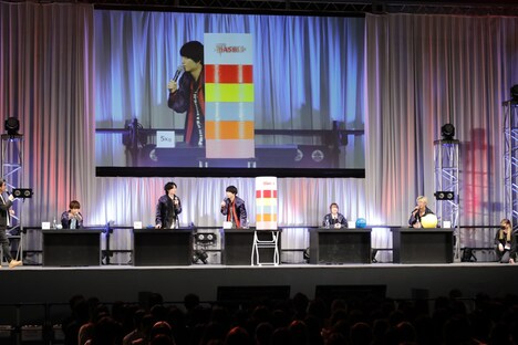 TVアニメ「マッシュル-MASHLE-」のスペシャルステージの様子。