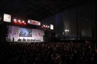 TVアニメ「マッシュル-MASHLE-」のスペシャルステージの様子。