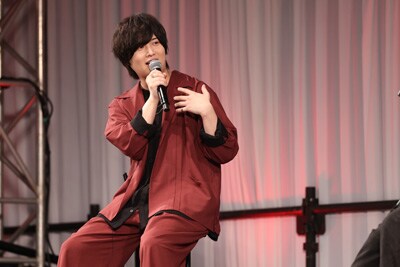 緋村剣心役の斉藤壮馬。