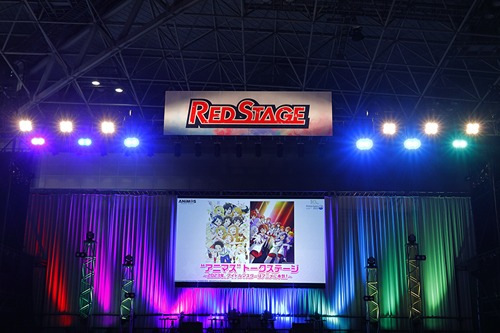 「“アニマス”トークステージ -2023年、アイドルマスターはアニメに本気！-」の様子。