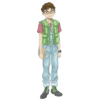 ジュンイチ（CV：豊崎愛生）。SFとミリタリーとオカルト好きのオタクで、月刊ムーを毎号欠かさず買っている。クラス で浮いているが、本人は全く気にしていない。本名は市原純。12歳。