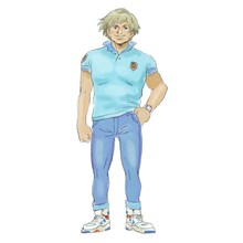 ブロディ（CV：木村昴）。在日米軍司令官の父と日本人の母のミックスルーツ。インターナショナルスクールのアメフトクラブでエースだが、最近は不良まがいの 行動が多い。本名はダグラス・ケン・オズボーン。12歳。(c)2023 KADOKAWA/ GAMERA Rebirth Production committee