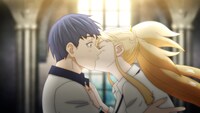 TVアニメ「結婚指輪物語」特報より。 (c)めいびい／SQUARE ENIX・「結婚指輪物語」製作委員会