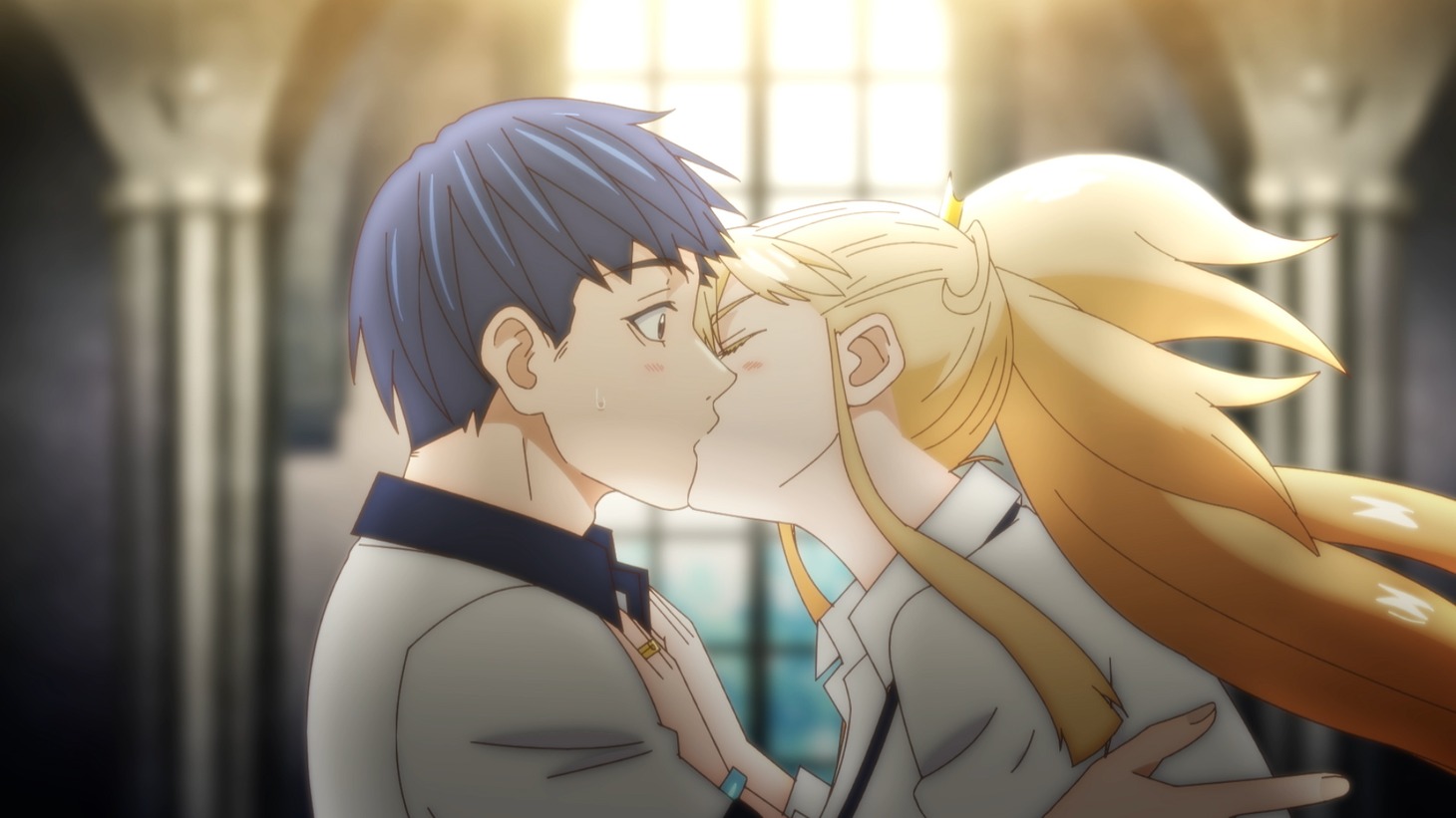 TVアニメ「結婚指輪物語」特報より。 (c)めいびい／SQUARE ENIX・「結婚指輪物語」製作委員会
