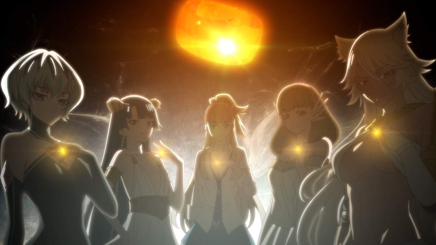 TVアニメ「結婚指輪物語」特報より。 (c)めいびい／SQUARE ENIX・「結婚指輪物語」製作委員会