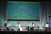TVアニメ「SPY×FAMILY」ステージイベントの様子。Season1の年表を振り返るキャスト陣。
