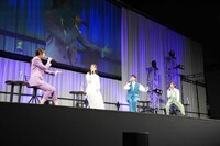 劇場版「美少女戦士セーラームーンCosmos」のステージイベントの様子。
